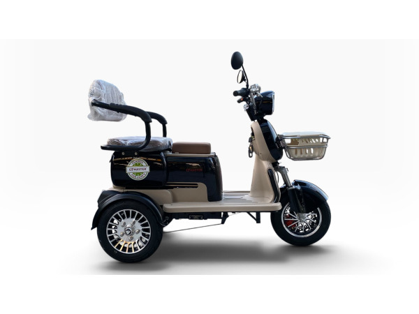 Elektrische scootmobiel – zwart - 25 km/u – foto 7 – kavel bij XL Auctions