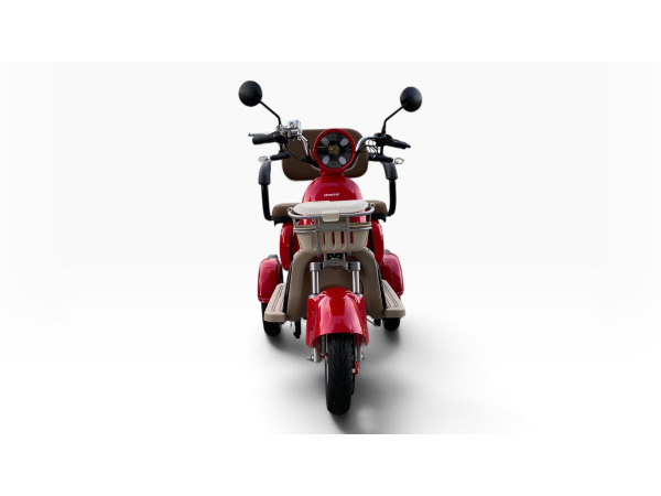 Elektrische scootmobiel - rood - 25 km/u – foto 4 – kavel bij XL Auctions