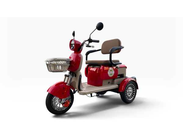 Elektrische scootmobiel - rood - 25 km/u – foto 5 – kavel bij XL Auctions