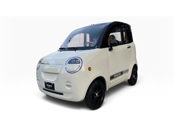 Elektrische brommobiel - wit - 45 km/u