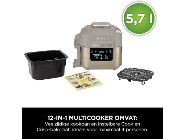 Ninja Speedi multikoker en Airfryer - 5,7L - 12-in-1 – foto 2 – kavel bij XL Auctions