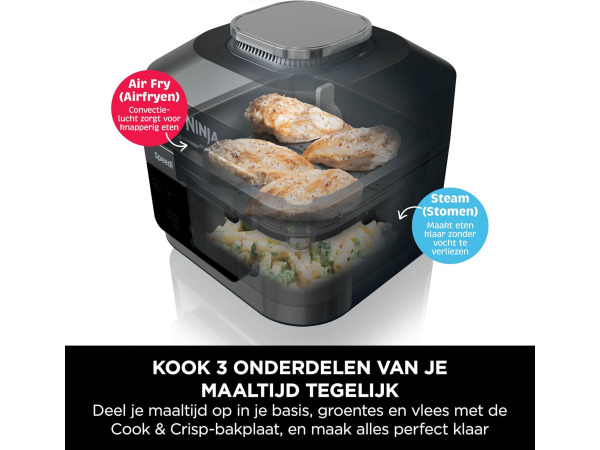 Ninja Speedi multikoker en Airfryer - 5,7L - 12-in-1 – foto 7 – kavel bij XL Auctions