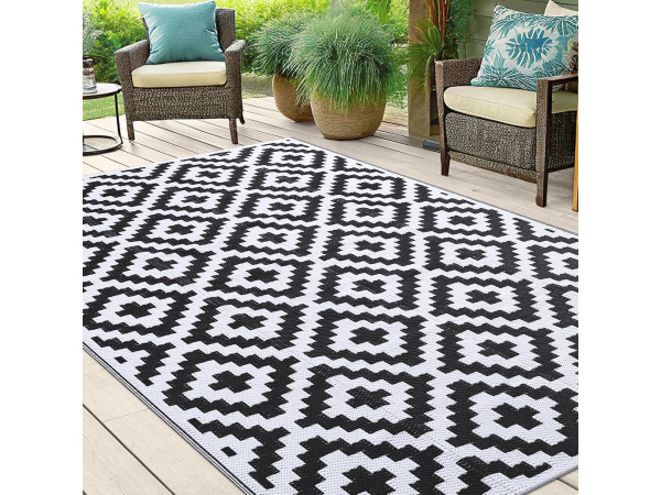 smiry Outdoortapijt - waterdicht - 150 x 240 cm – foto 4 – kavel bij XL Auctions