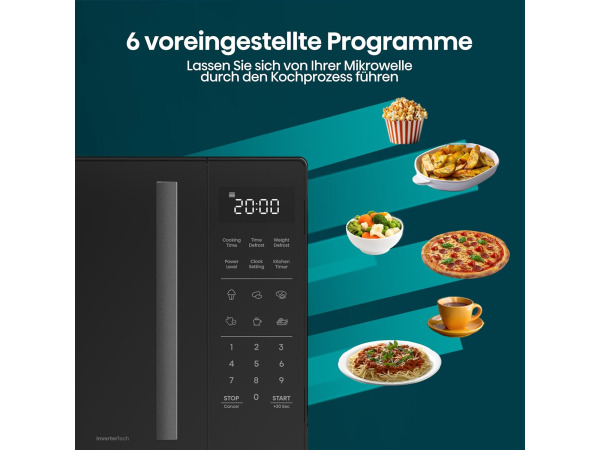 Hisense H23MOBS4HI InverterTech Magnetron - 23L - 900W – foto 6 – kavel bij XL Auctions