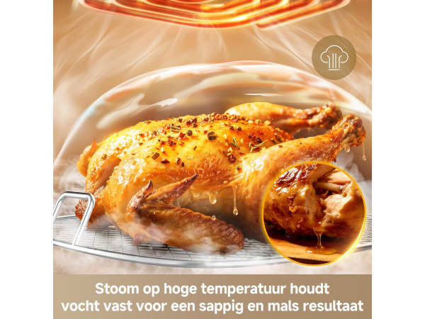 DREAME Tasti - 5-in-1 - draagbare glazen airfryer – foto 10 – kavel bij XL Auctions