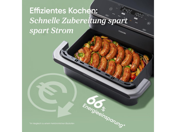 Cosori Dual Blaze Twinfry - Airfryer - 10L – foto 7 – kavel bij XL Auctions