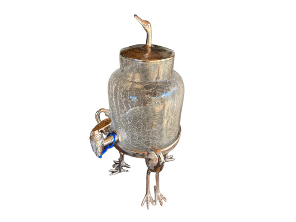 Dispenser 'Flamingo' zilverkleur – foto 3 – kavel bij XL Auctions
