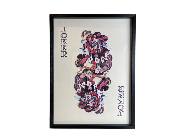 3D schilderij 'Joker' – kavel bij XL Auctions