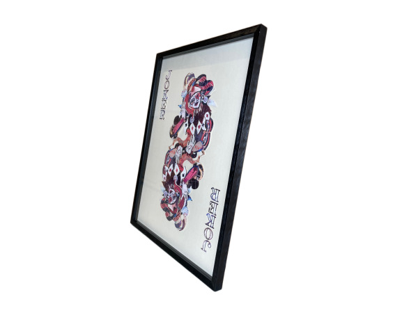 3D schilderij 'Joker' – foto 2 – kavel bij XL Auctions