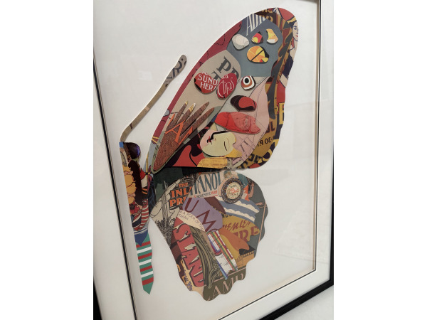 3D schilderij 'Vlinder' rechts – foto 2 – kavel bij XL Auctions