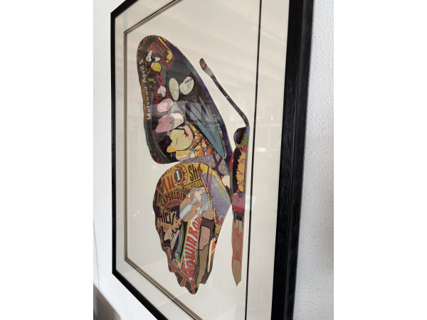 3D schilderij 'Vlinder' links – foto 2 – kavel bij XL Auctions