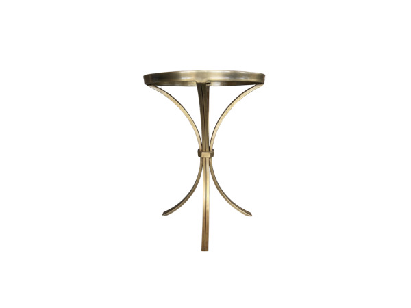 Ronde bijzettafel glas – foto 2 – kavel bij XL Auctions