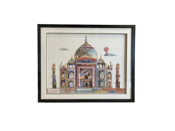 3D schilderij 'Taj Mahal' – kavel bij XL Auctions