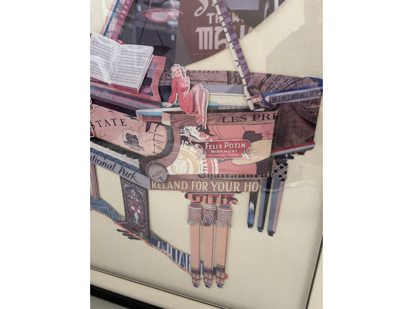 3D schilderij 'Piano' – foto 2 – kavel bij XL Auctions