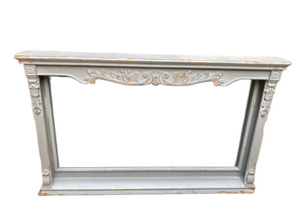 Houten wandspiegel in 'retro look' – foto 2 – kavel bij XL Auctions