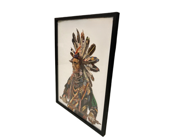 3D schilderij "Indianenman" – foto 2 – kavel bij XL Auctions