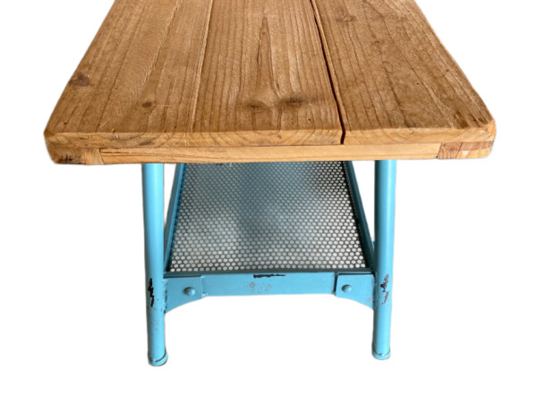 Tafelbankje Retro Industrieel Design 120 x 38 cm – foto 2 – kavel bij XL Auctions