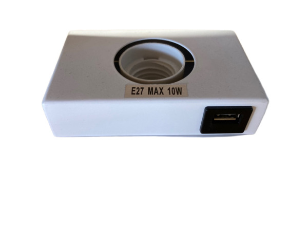 2x Wandlamp ‘Zwart’ met USB aansluiting – foto 2 – kavel bij XL Auctions