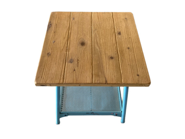 Tafelbankje Retro Industrieel Design 50 x 50 cm – foto 2 – kavel bij XL Auctions