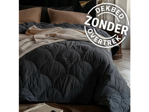Sleeptime Wasbaar Dekbed ZONDER Overtrek Antraciet 200x200cm – foto 2 – kavel bij XL Auctions
