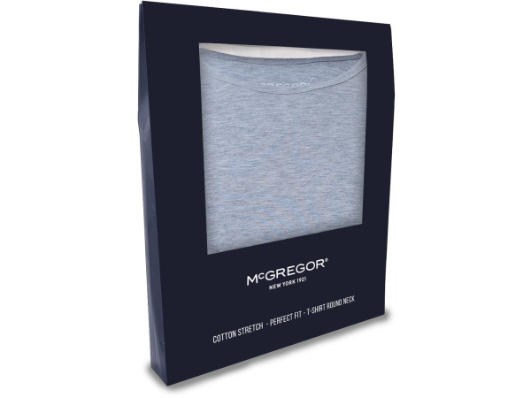 McGregor Premium stretch tshirt 2-pack o-neck grijs maat XXL – foto 3 – kavel bij XL Auctions