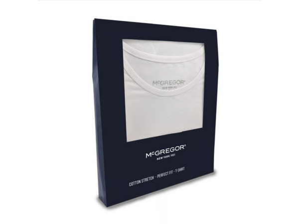 McGregor Premium stretch t-shirt 2-pack o-neck wit maat S – foto 3 – kavel bij XL Auctions