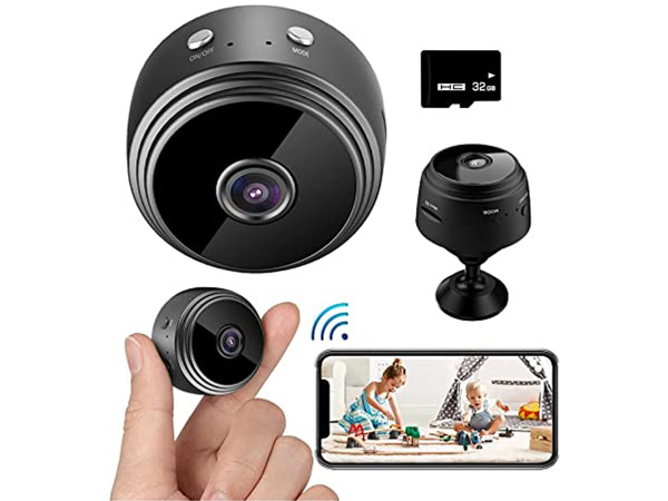 1080P Mini WiFi IP-camera - beveiligingscamera – foto 4 – kavel bij XL Auctions