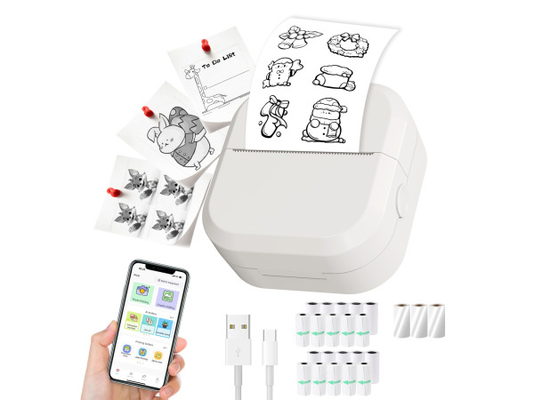 iTeck Mini Printer – Premium Pakket – kavel bij XL Auctions