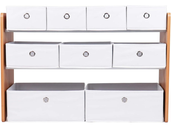 Journey Kinderspeelgoed Organizer 9 Vouwbare Stofbakken – foto 2 – kavel bij XL Auctions