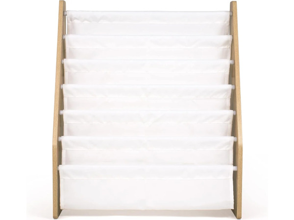 Journey Super Size 6 Etages Kinderboekenrek Wit/Naturel – foto 2 – kavel bij XL Auctions