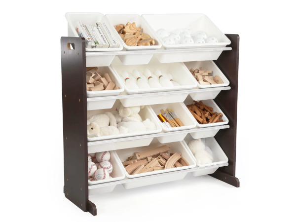 Espresso 12-Bin Speelgoedorganizer – foto 4 – kavel bij XL Auctions