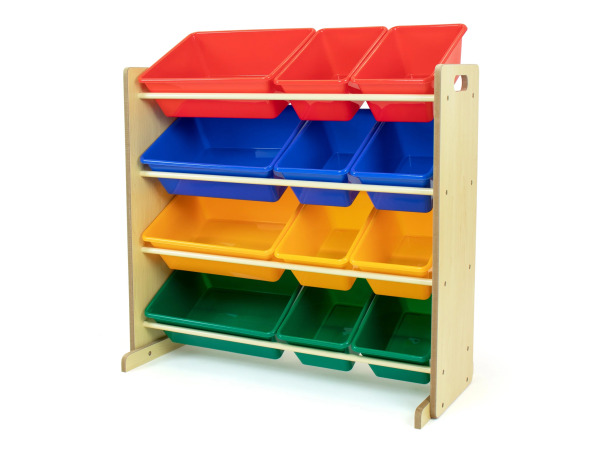 Primary 12-Bin Speelgoedorganizer – foto 3 – kavel bij XL Auctions