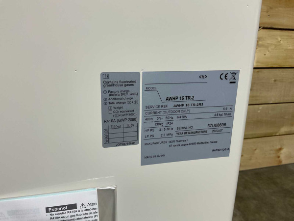 lucht/water-warmtepomp 16kW BLW Split C met verwarmelement – foto 5 – kavel bij XL Auctions