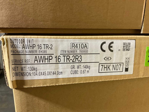 lucht/water-warmtepomp 16kW BLW Split C met verwarmelement – foto 6 – kavel bij XL Auctions