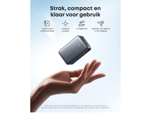 Anker Nano Powerbank - 10.000 mAh - 45 Watt – foto 2 – kavel bij XL Auctions