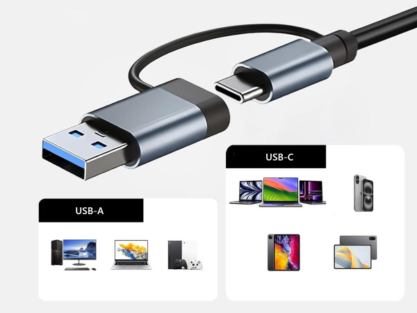 7 in 1 hub - USB-A en USB-C – foto 3 – kavel bij XL Auctions