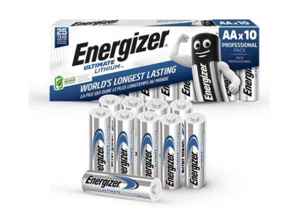 Energizer Ultimate Lithium - Wegwerpbatterij AA - 10 stuks – kavel bij XL Auctions