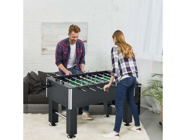 Voetbaltafel - Incl. drankjeshouder, 2 ballen & punt – foto 16 – kavel bij XL Auctions