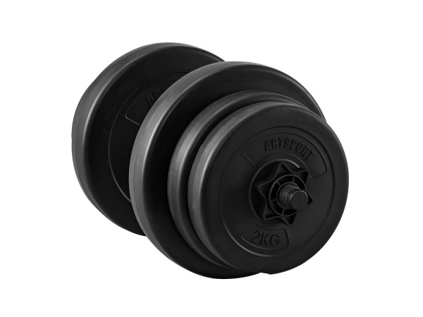 Halterset / Dumbells 40 kg - 2-delig - Zandgevuld – foto 11 – kavel bij XL Auctions