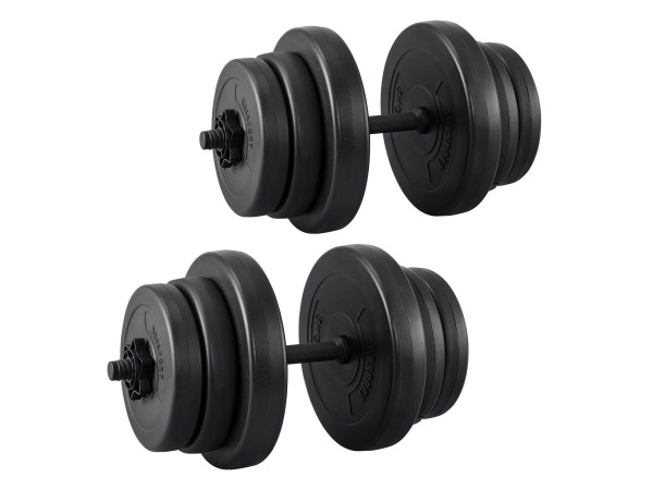 Halterset / Dumbells 40 kg - 2-delig - Zandgevuld – foto 13 – kavel bij XL Auctions