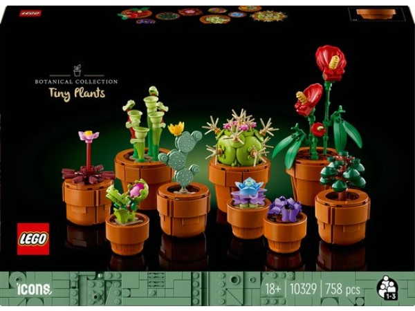 LEGO Icons Botanical Collection miniplantjes 10329