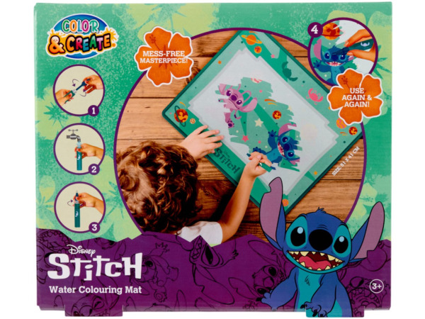 5x Disney Stitch - Waterkleuren speelmat – foto 4 – kavel bij XL Auctions
