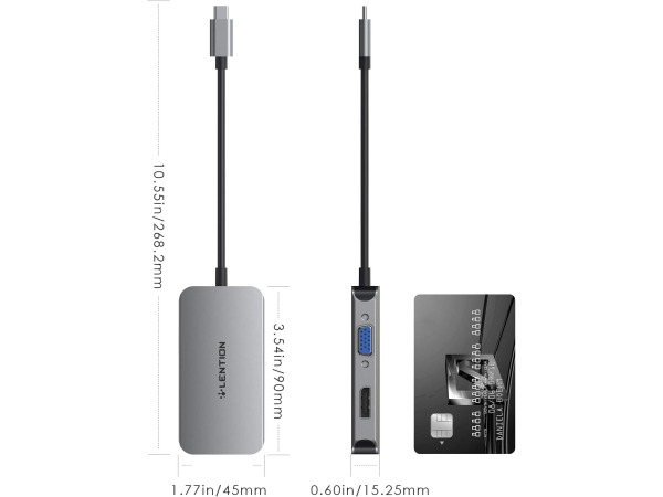Lention USB-C-hub – foto 6 – kavel bij XL Auctions