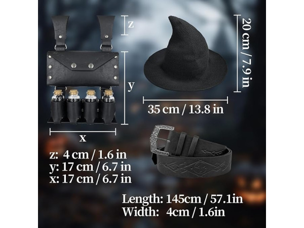 HiiFeuer Middeleeuwse alchemieset verkleedaccessoires – foto 4 – kavel bij XL Auctions