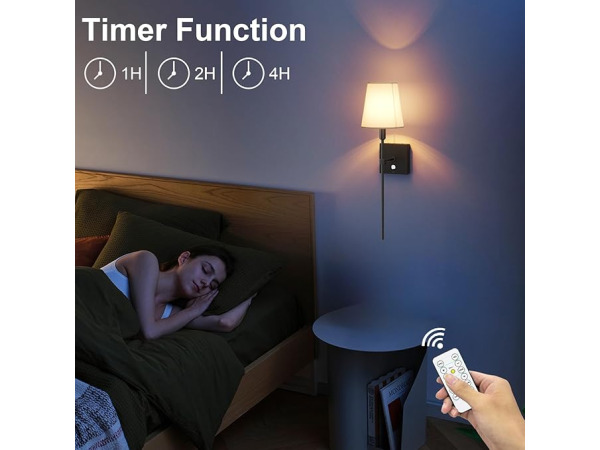 Coinmit Draadloze Wandlamp (2 Stuks) zwart – foto 2 – kavel bij XL Auctions