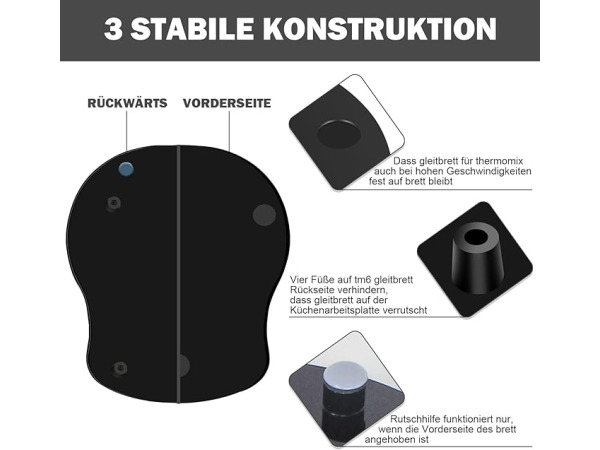 242x Acryl schuifplank voor thermomix – foto 2 – kavel bij XL Auctions