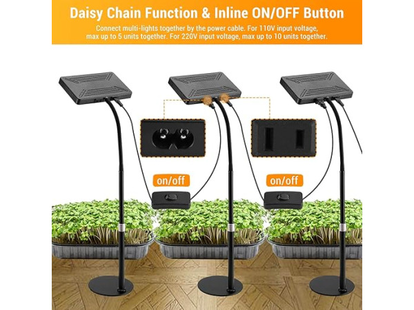 Tafel Full spectrum Grow light LED – foto 4 – kavel bij XL Auctions