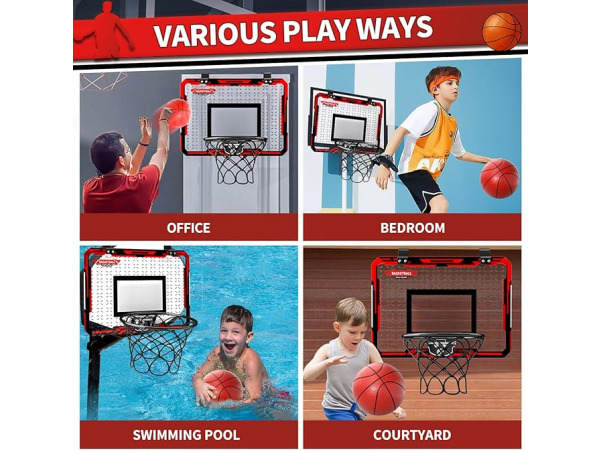 Doloowee Mini-basketbalkorf voor deur – foto 3 – kavel bij XL Auctions