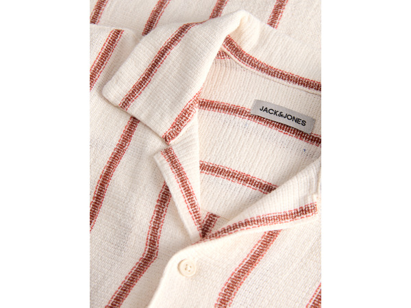 Jack & Jones Coba Stripe Resort Shirt Arabian Spice - M – foto 3 – kavel bij XL Auctions