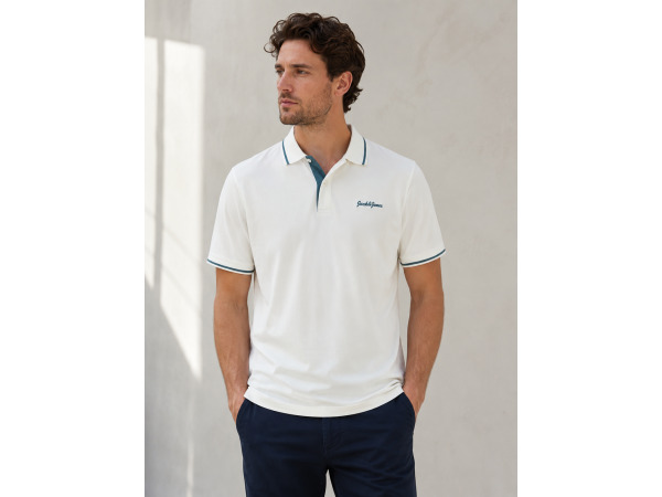 Jack & Jones Jor Tango Polo Cloud Dancer - M – foto 2 – kavel bij XL Auctions